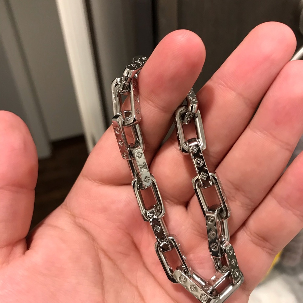 Louis Vuitton Monogram Chain Bracelet
